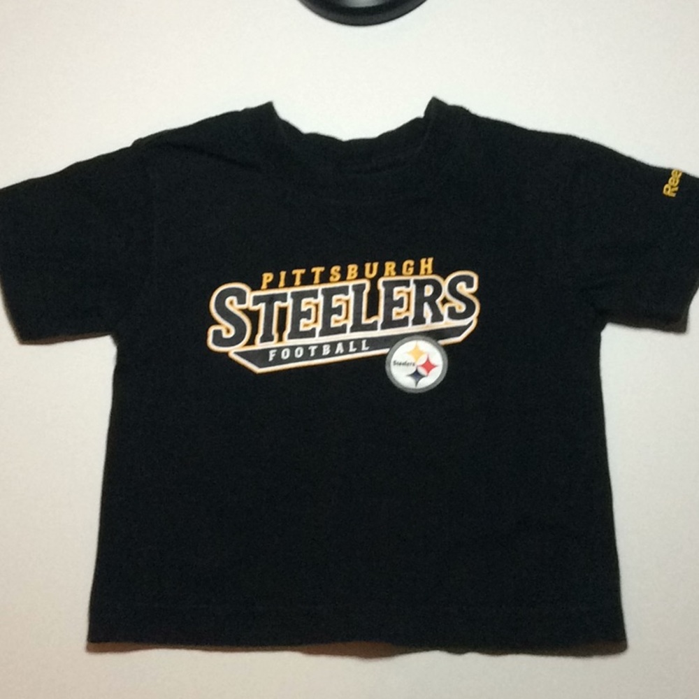 NFL Team Apparel Reebok Steelers Kids T-Shirt Size 2T